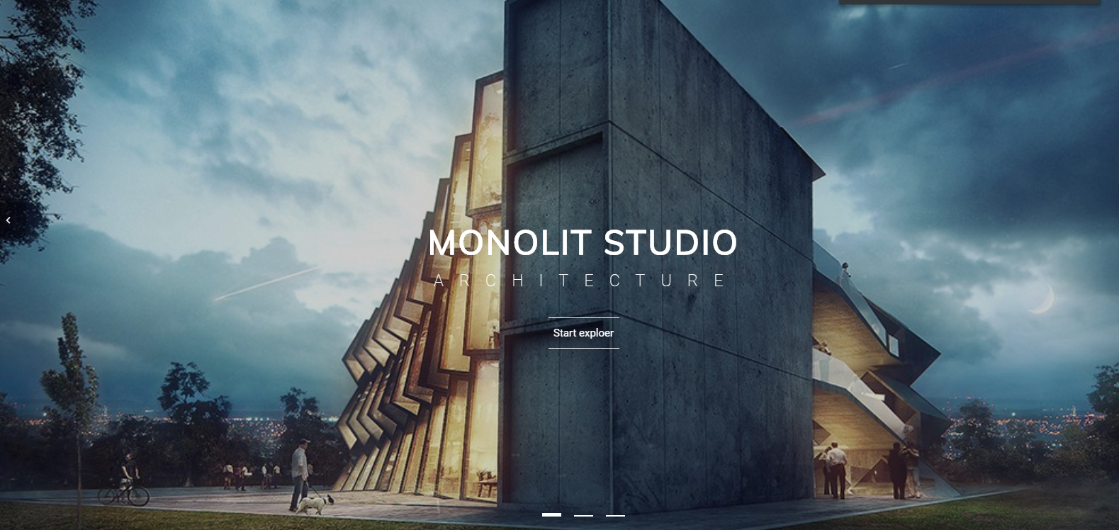 Monolit – Responsive Architecture WordPress Theme 3