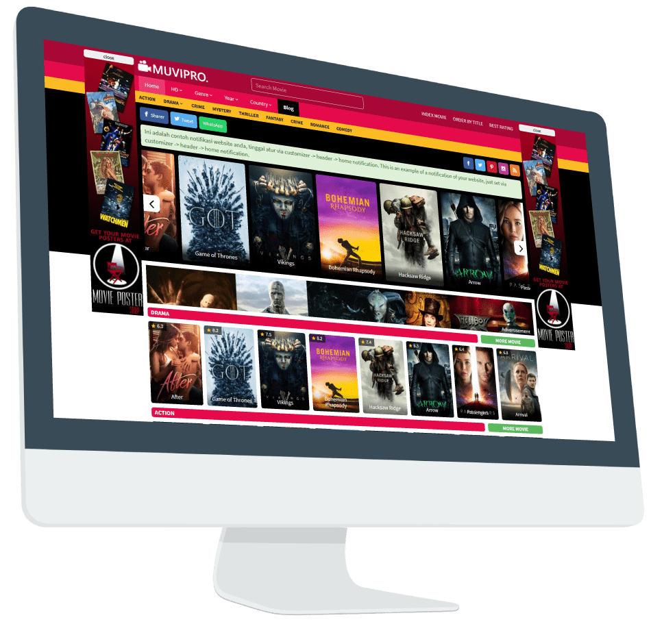 Muvipro - Movie WordPress Theme