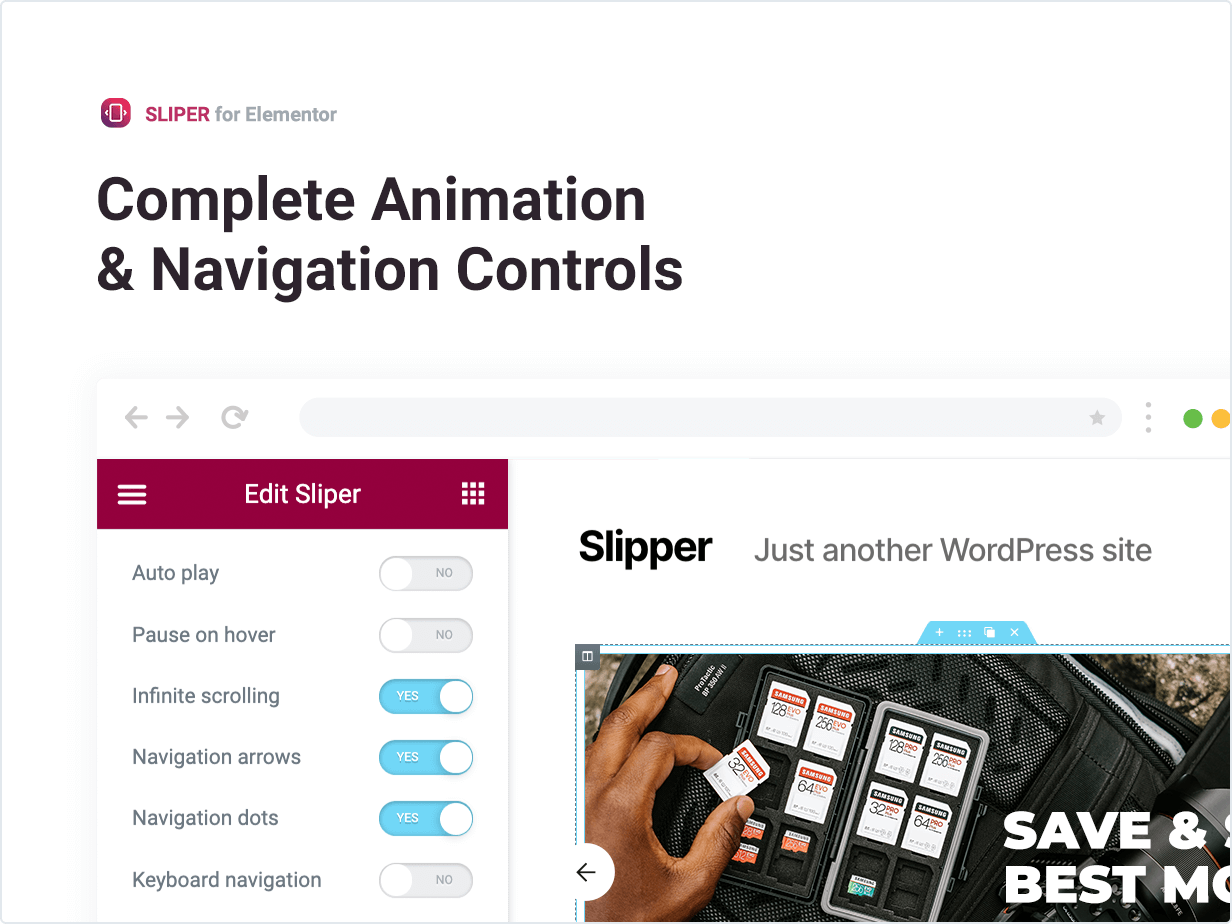Sliper – Full-screen Slider for Elementor 2