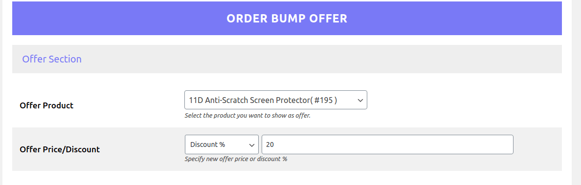 Upsell Order Bump Offer For Woocommerce Pro 3
