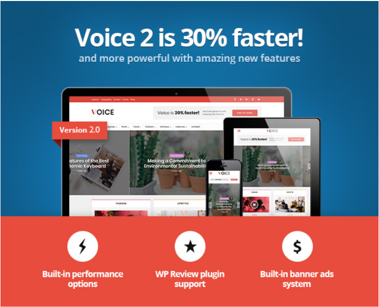 Voice - News Magazine WordPress Theme 1