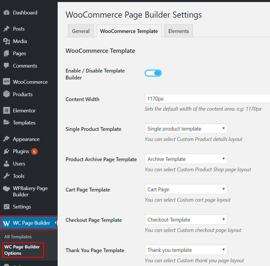 WC Builder Pro – WooCommerce Page Builder for WPBakery 3