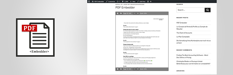 PDF Embedder Premium v4.4.3 NULLED
