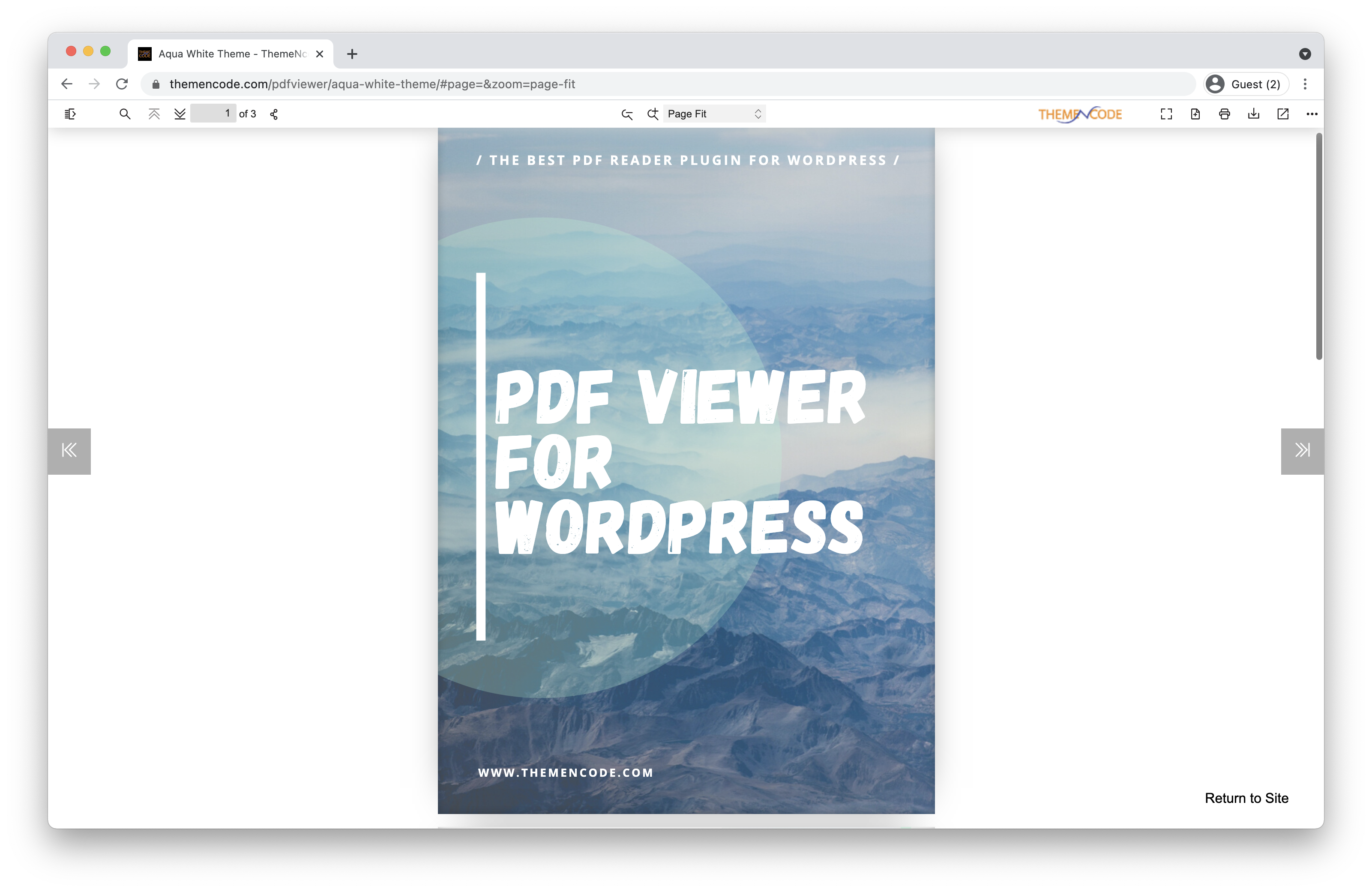 PDF viewer for WordPress 6