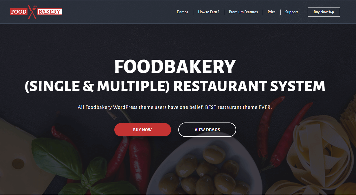 FoodBakery - Delivery Restaurant Directory WordPress Theme 3