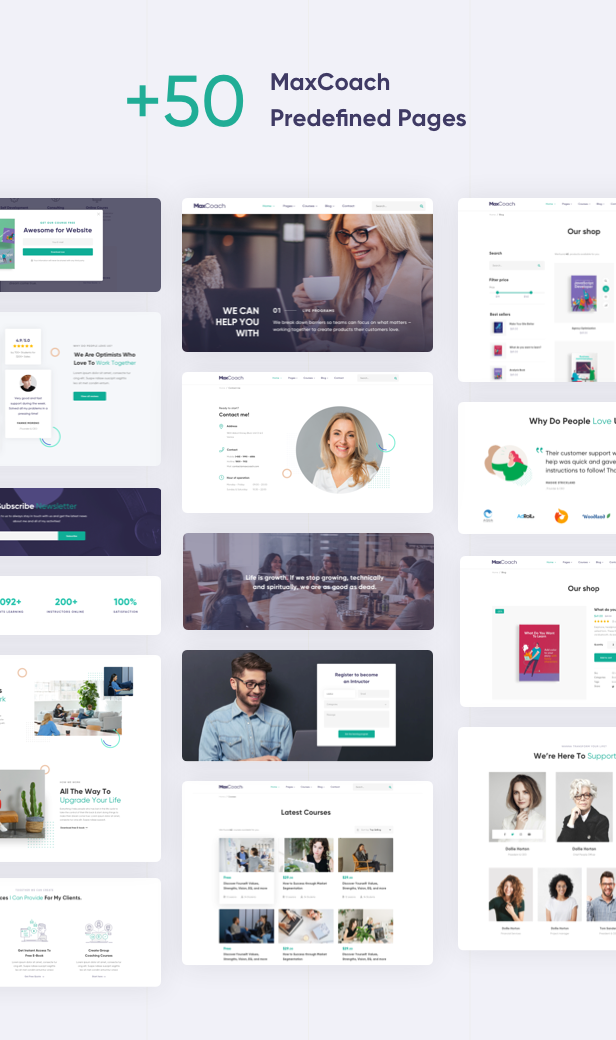 MaxCoach - Online Courses, Personal Coaching & Education WP Theme 14