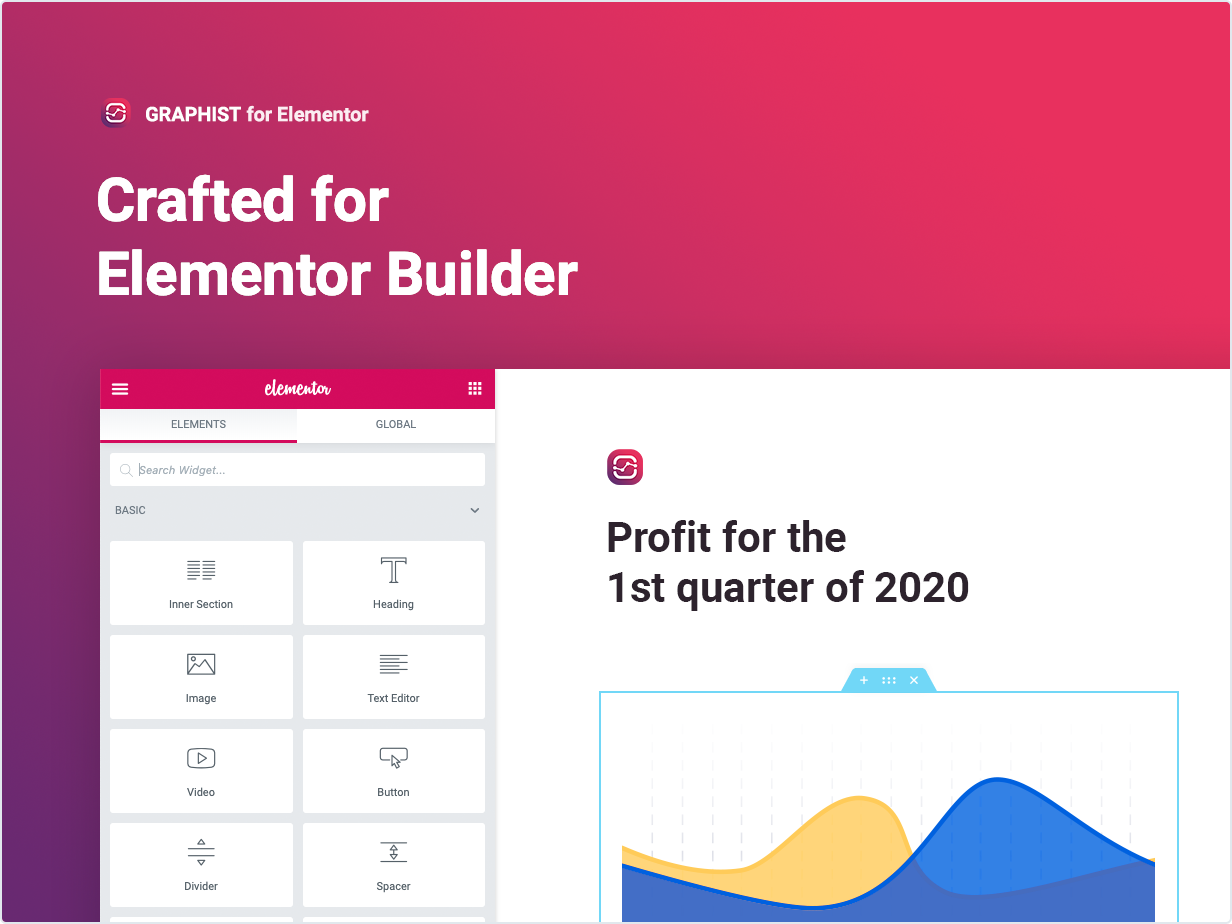 Graphist – Graphs & Charts for Elementor 2