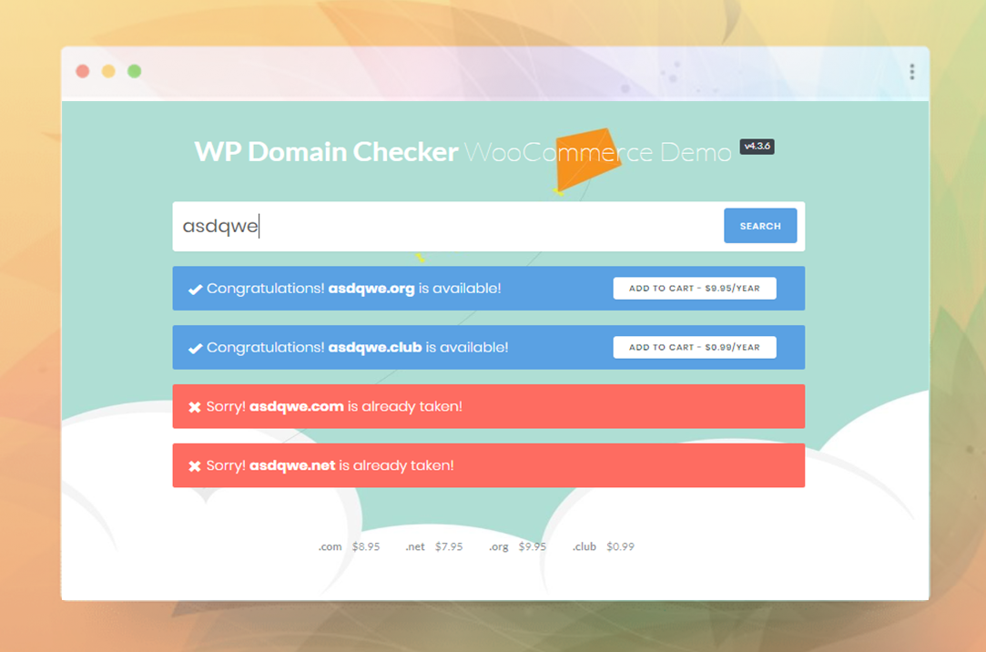 WP Domain Checker by asdqwedev 3