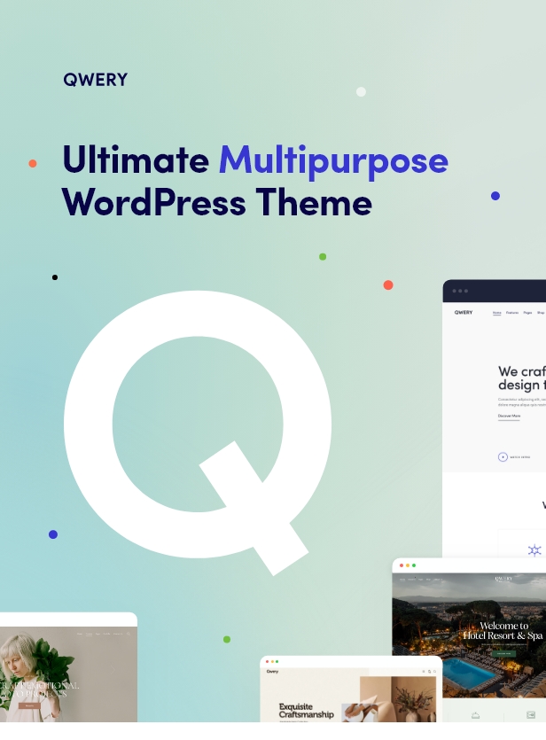 Qwery - Multi-Purpose Business WordPress Theme + RTL 3