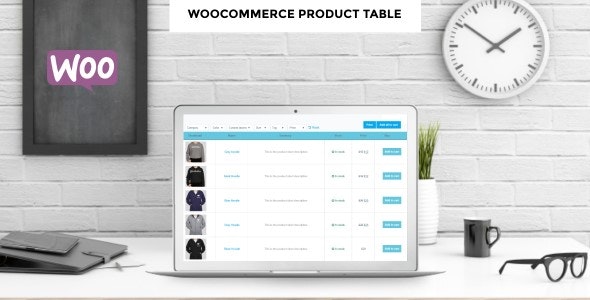 WooBeWoo Product Table Pro