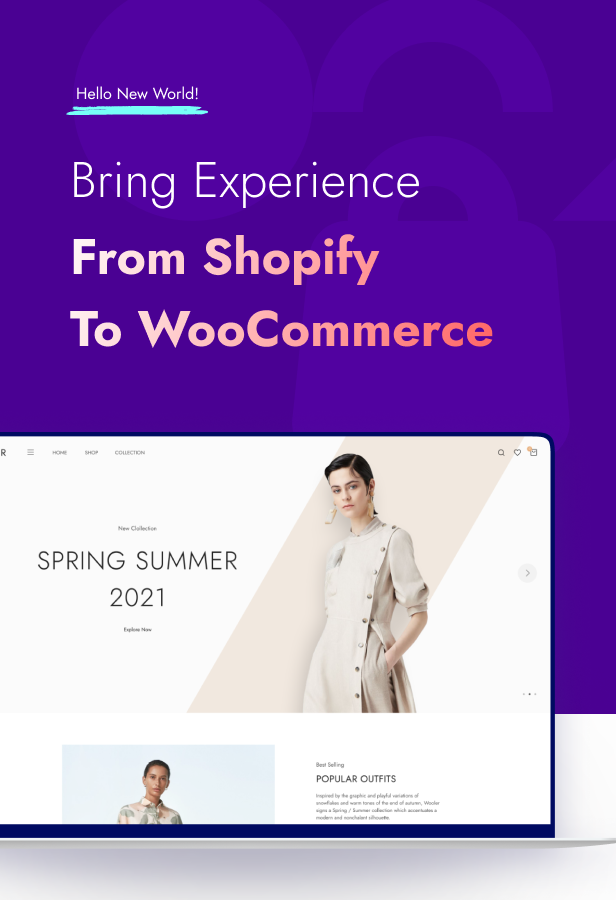 Wooler - Conversion Optimized WooCommerce Theme 3