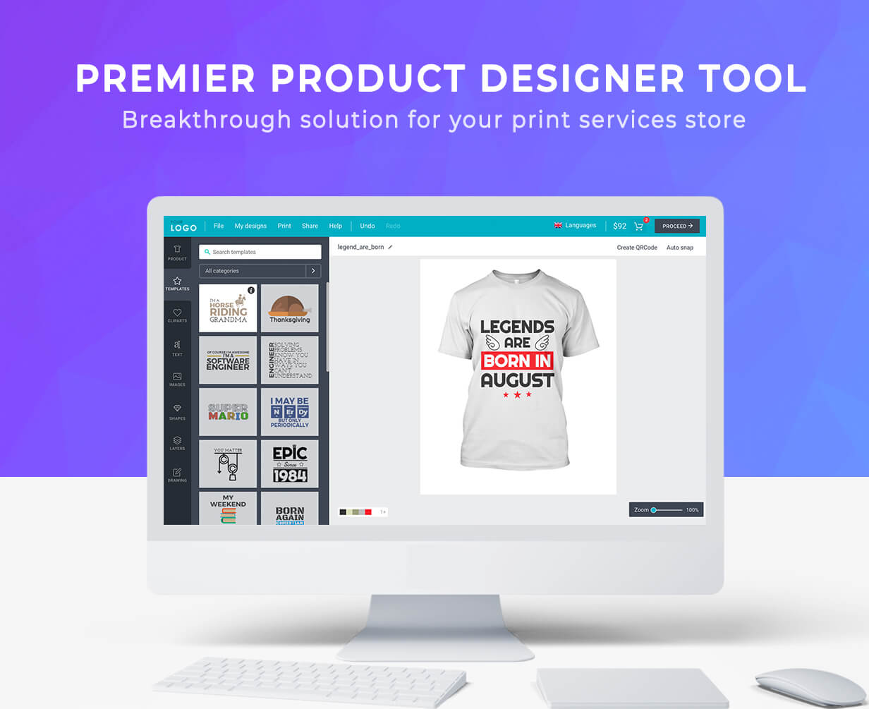 Lumise Product Designer WooCommerce WordPress 1