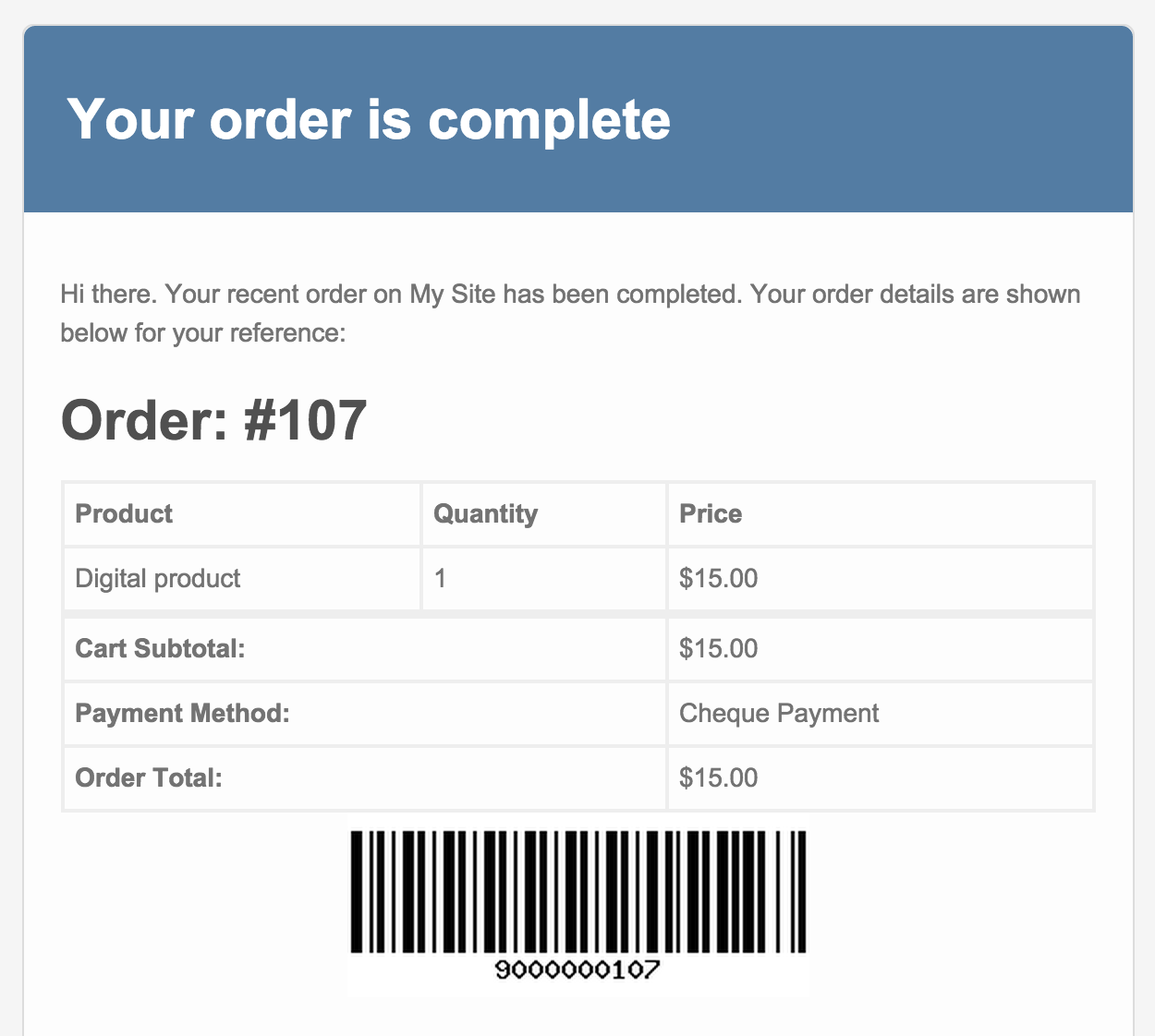 Order Barcodes for WooCommerce 2