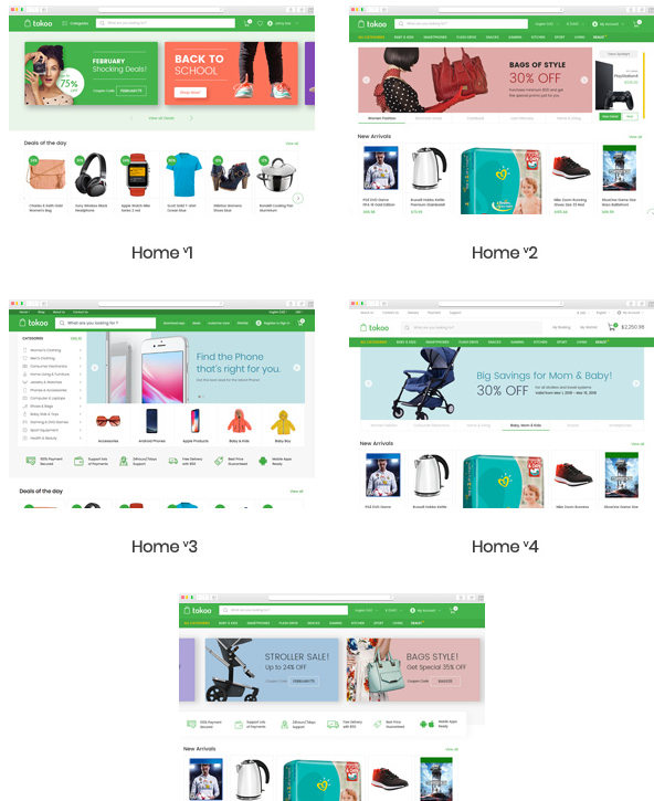 Tokoo - Electronics Store WooCommerce Theme for Affiliates, Dropship and Multi-vendor Websites 2