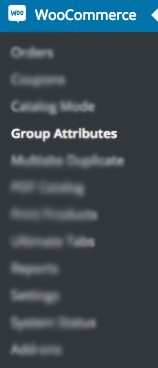 WooCommerce Group Attributes by welaunch 2