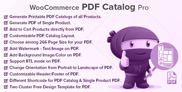 WooCommerce-PDF-Catalog-Pro