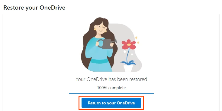 Khôi phục tệp đã xóa bằng cách khôi phục hình ảnh Microsoft OneDrive 10