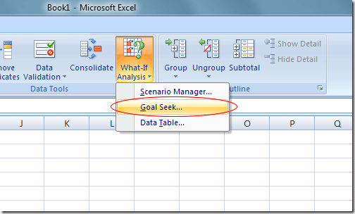 Công cụ tìm kiếm mục tiêu phân tích What-If của Excel