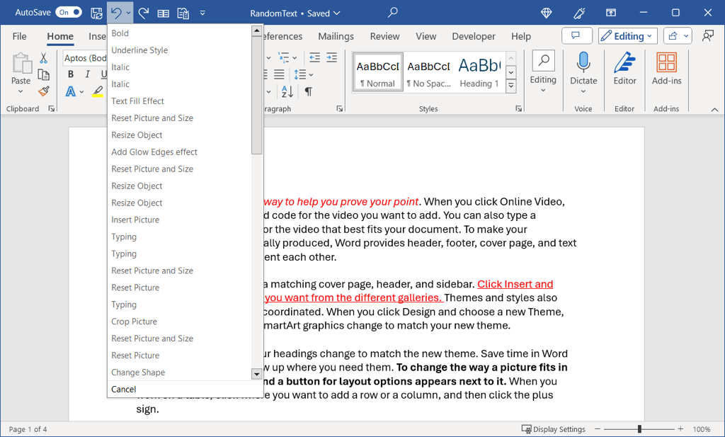 Cách xóa định dạng trong Microsoft Word ảnh 3