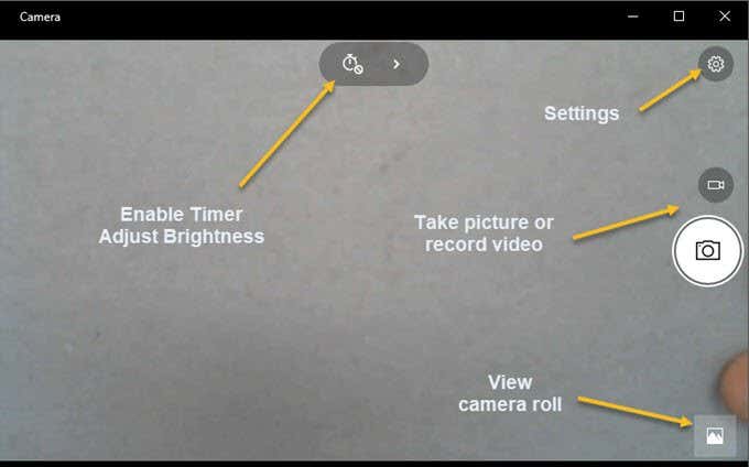 Cách sử dụng ứng dụng Camera của Windows 10 image 4